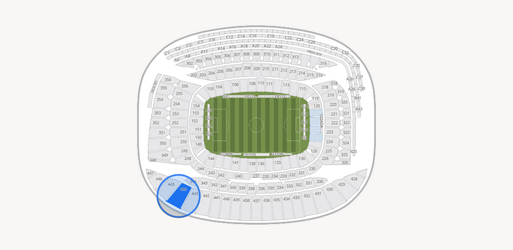 Soldier Field Seating Chart