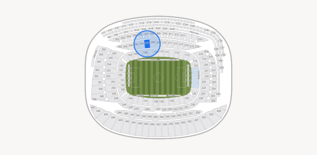 Soldier Field Seating Chart