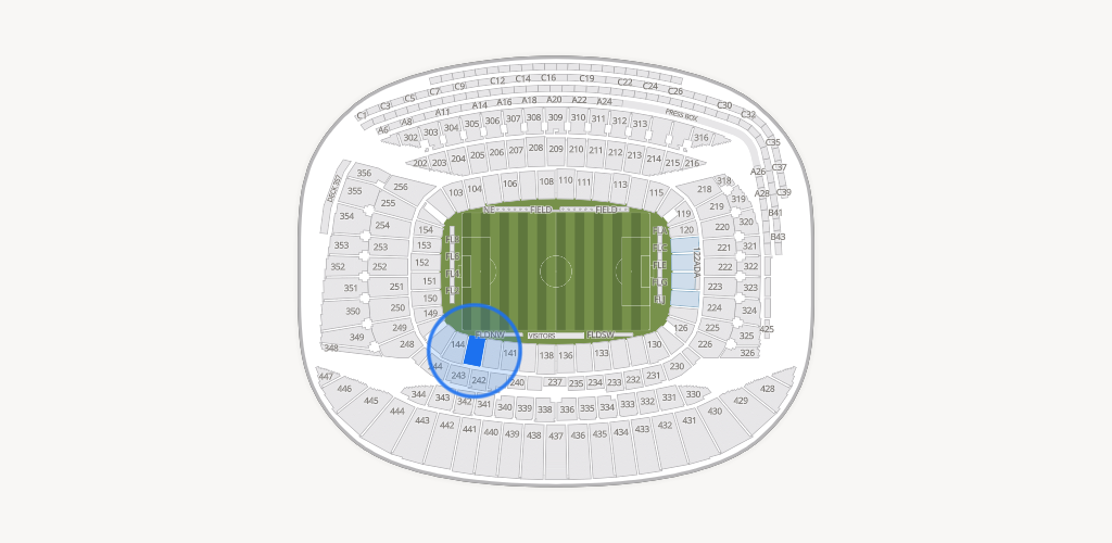 Soldier Field Seating Chart