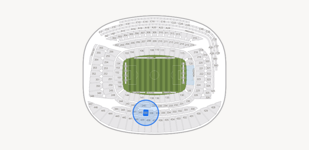 Soldier Field Seating Chart