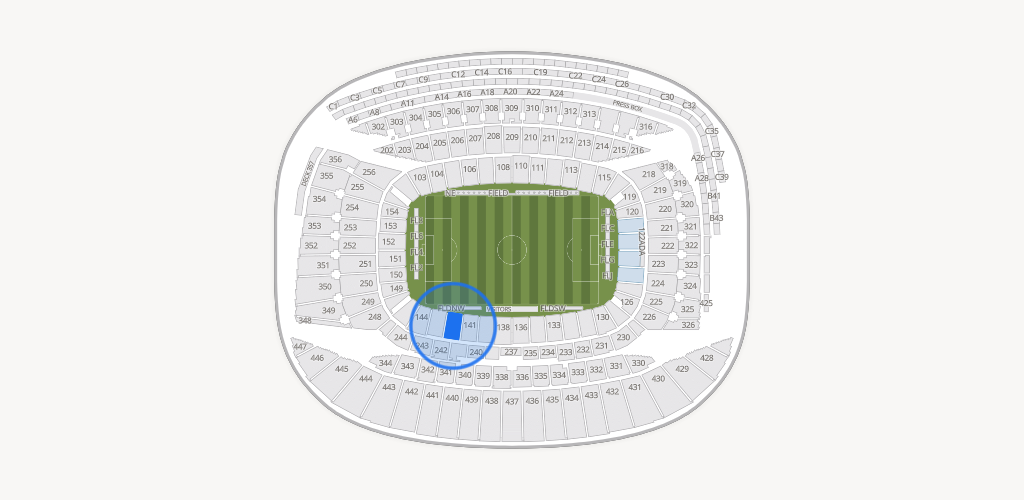 Soldier Field Seating Chart