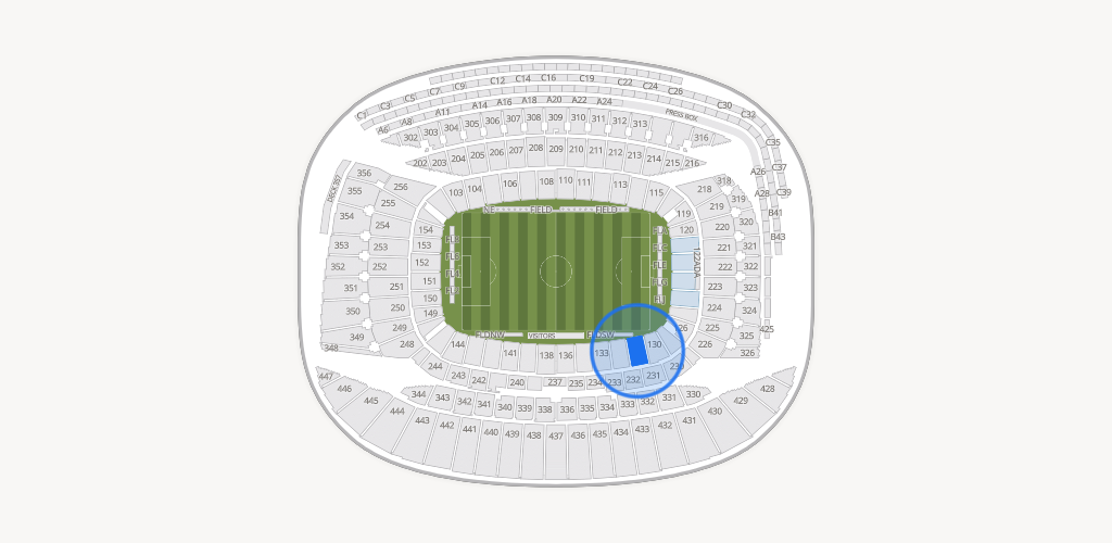 Soldier Field Seating Chart
