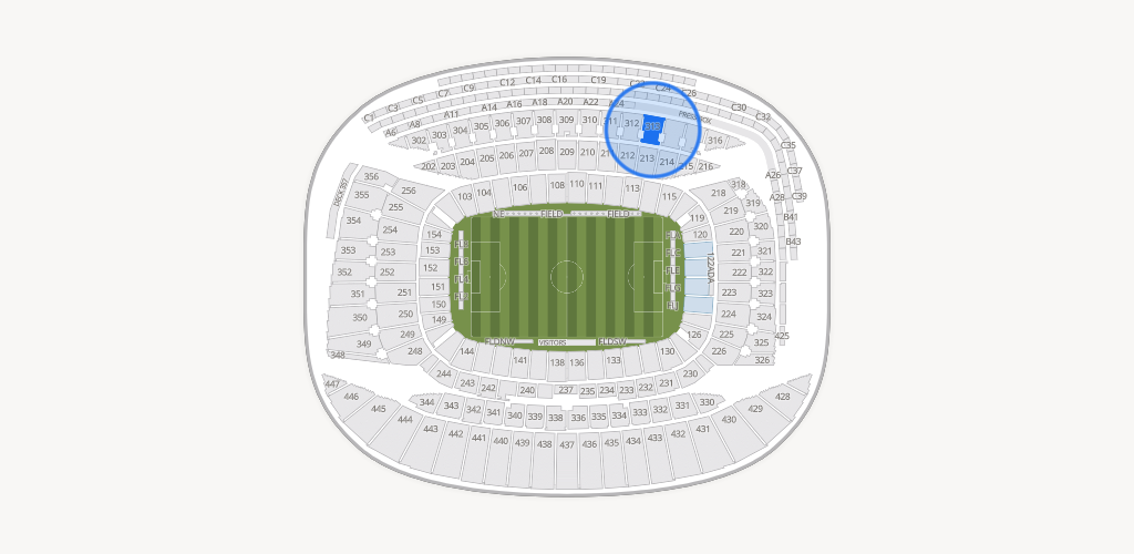 Soldier Field Seating Chart