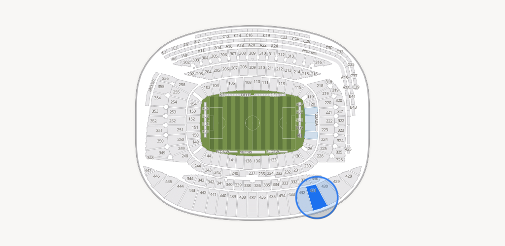Soldier Field Seating Chart