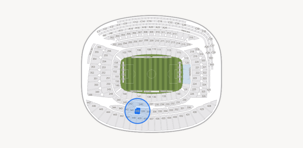 Soldier Field Seating Chart