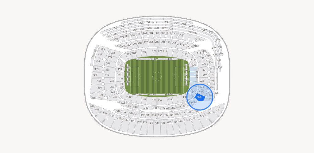 Soldier Field Seating Chart