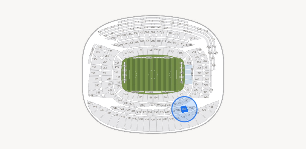 Soldier Field Seating Chart