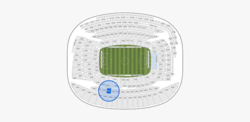 Soldier Field Seating Chart