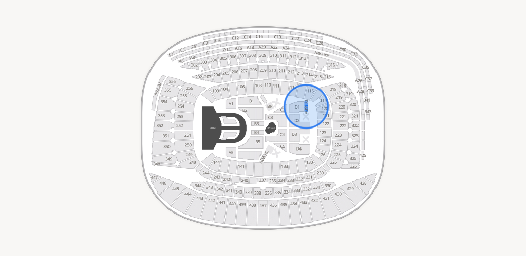 Soldier Field Seating Chart