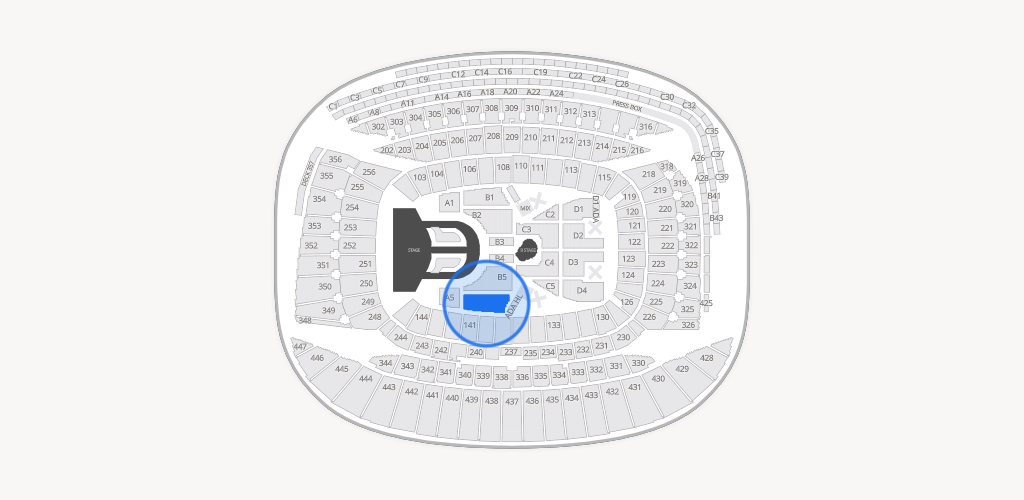 Soldier Field Seating Chart