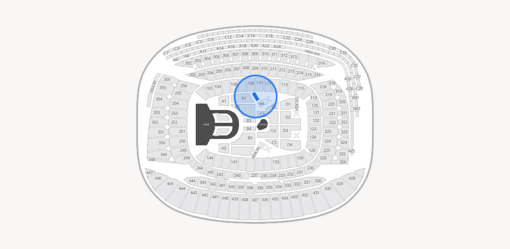Soldier Field Seating Chart