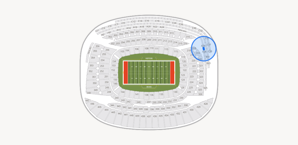 Soldier Field Seating Chart
