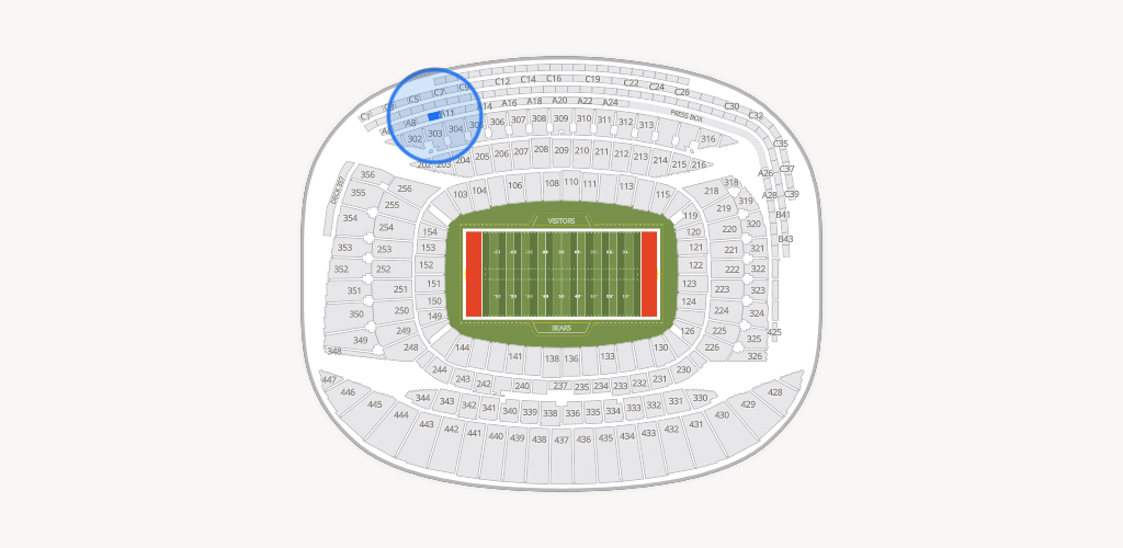 Soldier Field Seating Chart