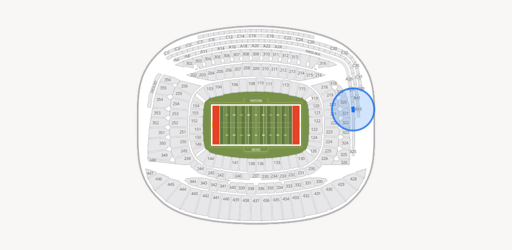 Soldier Field Seating Chart