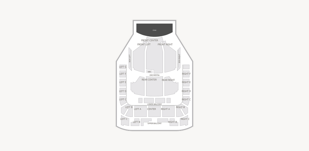 Soldiers and Sailors Memorial Auditorium Seating Chart