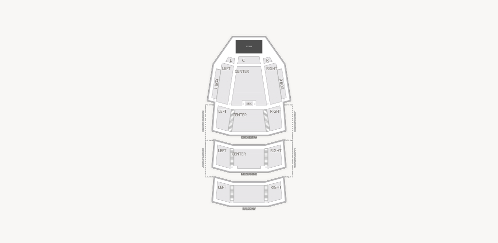 Southern Kentucky Performing Arts Center Seating Chart