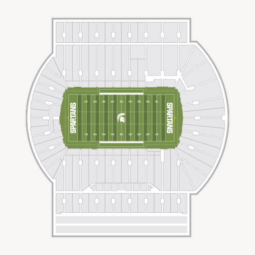 Spartan Stadium (Michigan) seating chart