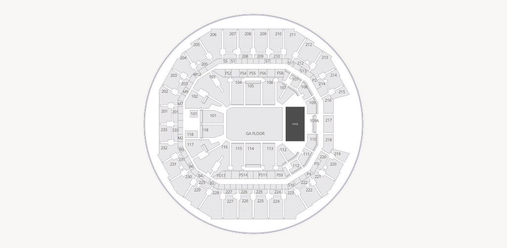 Spectrum Center - Charlotte Seating Chart
