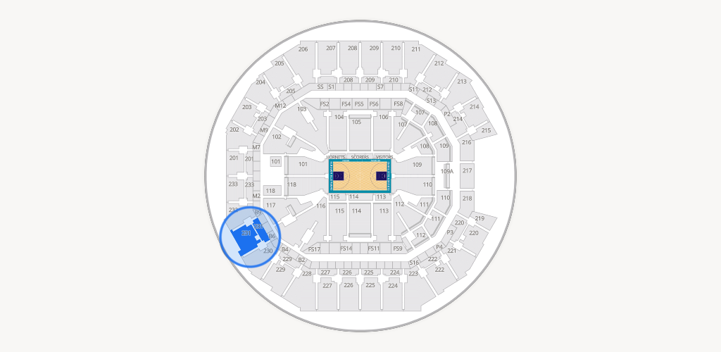 Spectrum Center - Charlotte Seating Chart