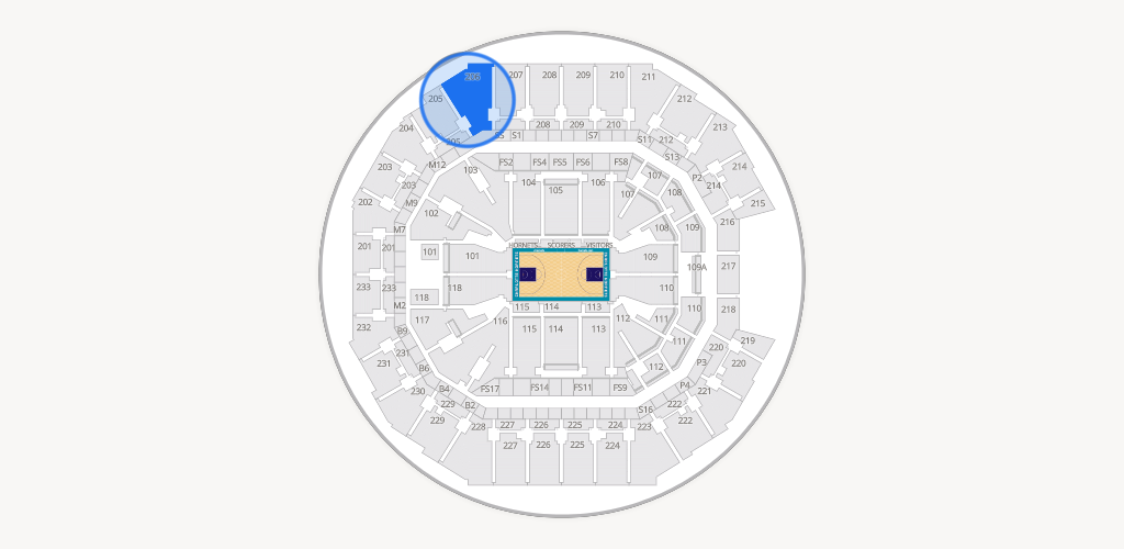 Spectrum Center - Charlotte Seating Chart