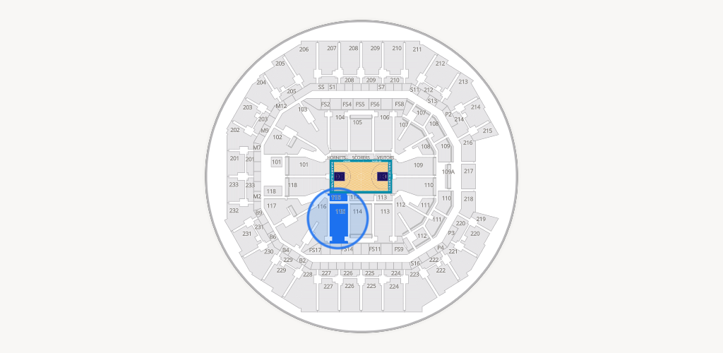 Spectrum Center - Charlotte Seating Chart