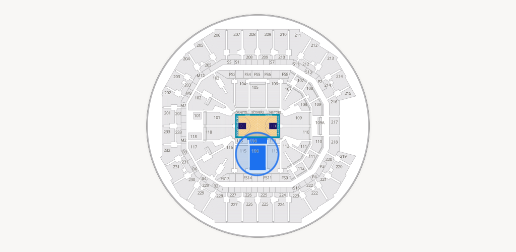 Spectrum Center - Charlotte Seating Chart