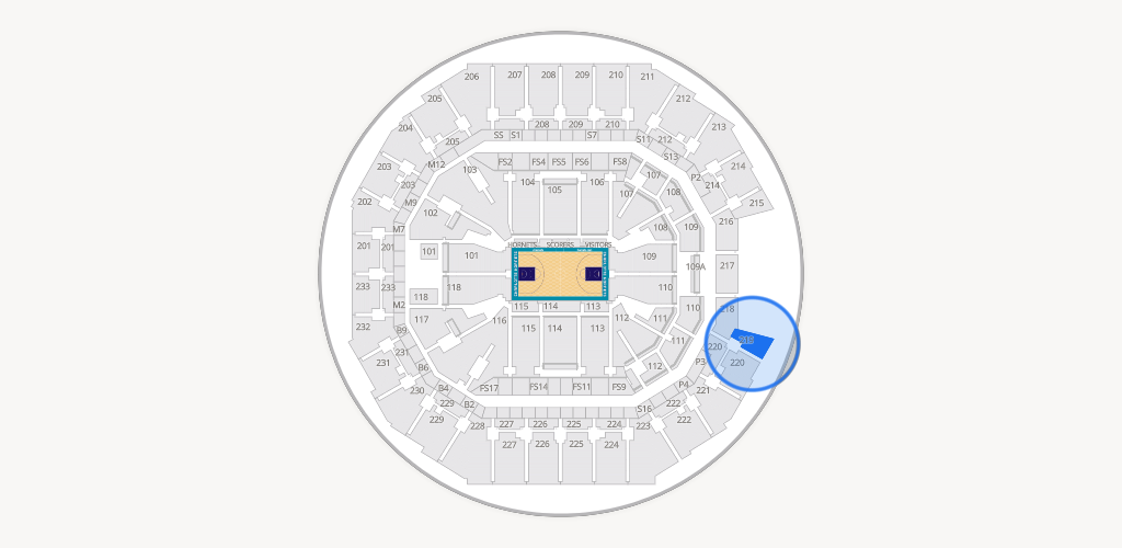 Spectrum Center - Charlotte Seating Chart