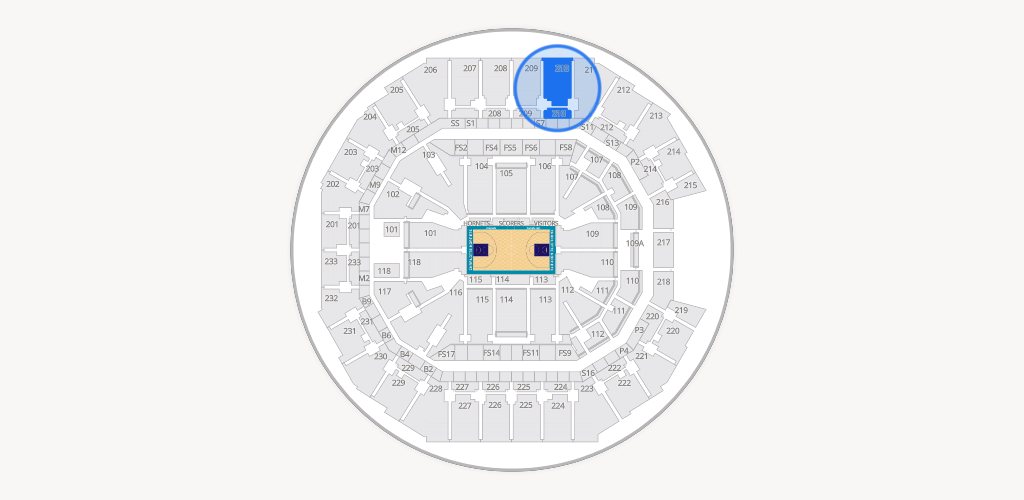 Spectrum Center - Charlotte Seating Chart