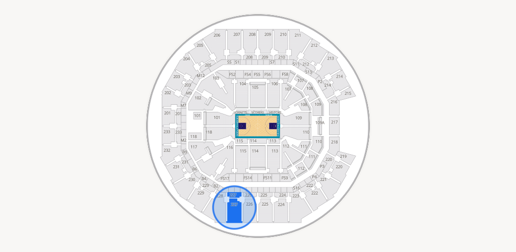Spectrum Center - Charlotte Seating Chart