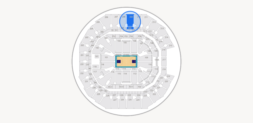 Spectrum Center - Charlotte Seating Chart