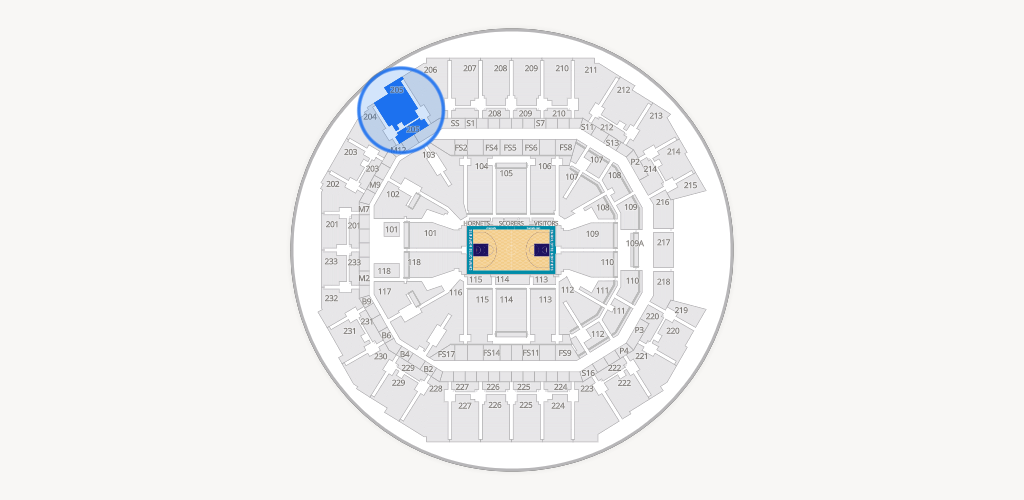 Spectrum Center - Charlotte Seating Chart