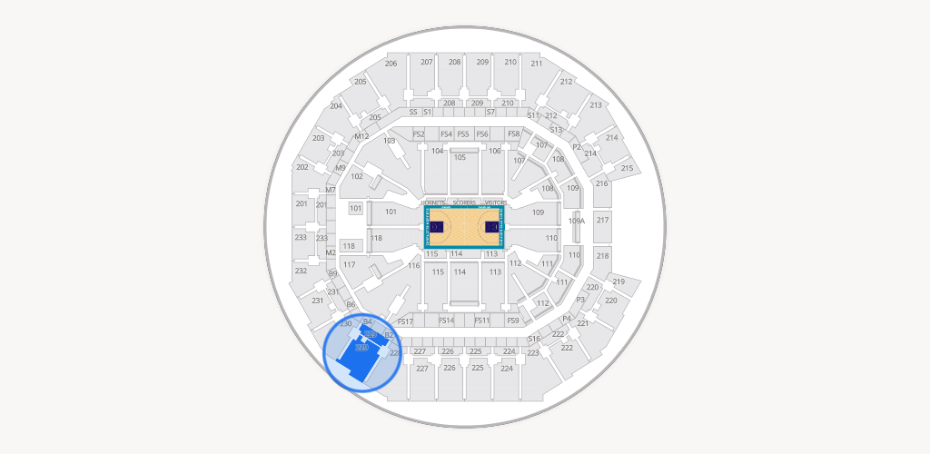 Spectrum Center - Charlotte Seating Chart