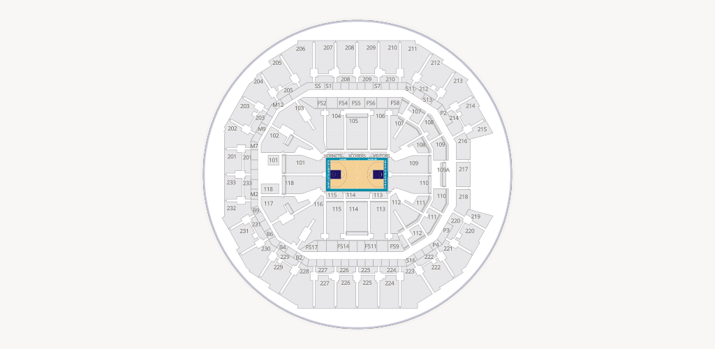 Spectrum Center - Charlotte Seating Chart