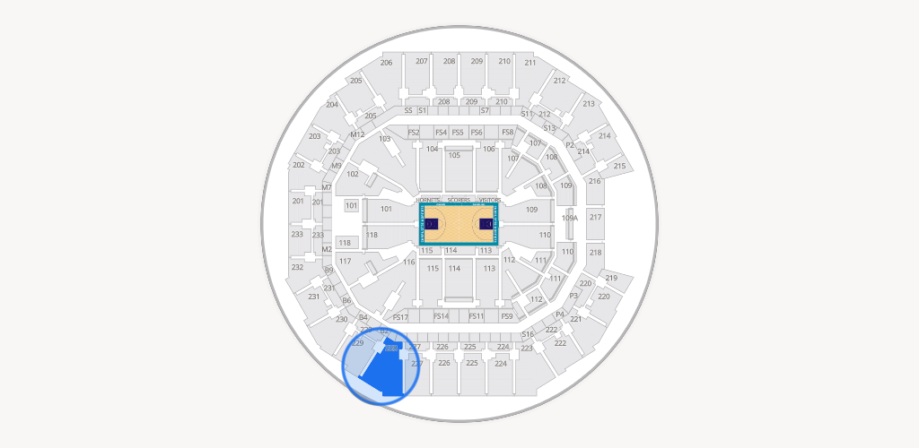 Spectrum Center - Charlotte Seating Chart