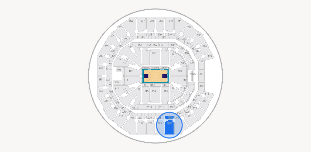 Spectrum Center - Charlotte Seating Chart
