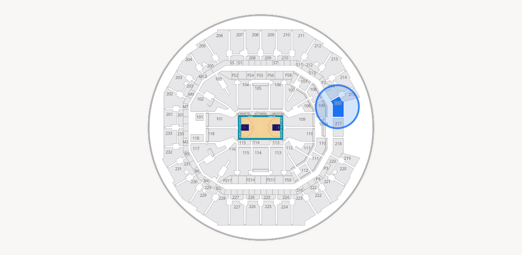 Spectrum Center - Charlotte Seating Chart