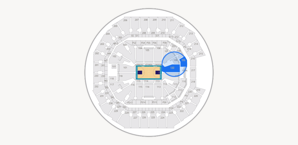 Spectrum Center - Charlotte Seating Chart