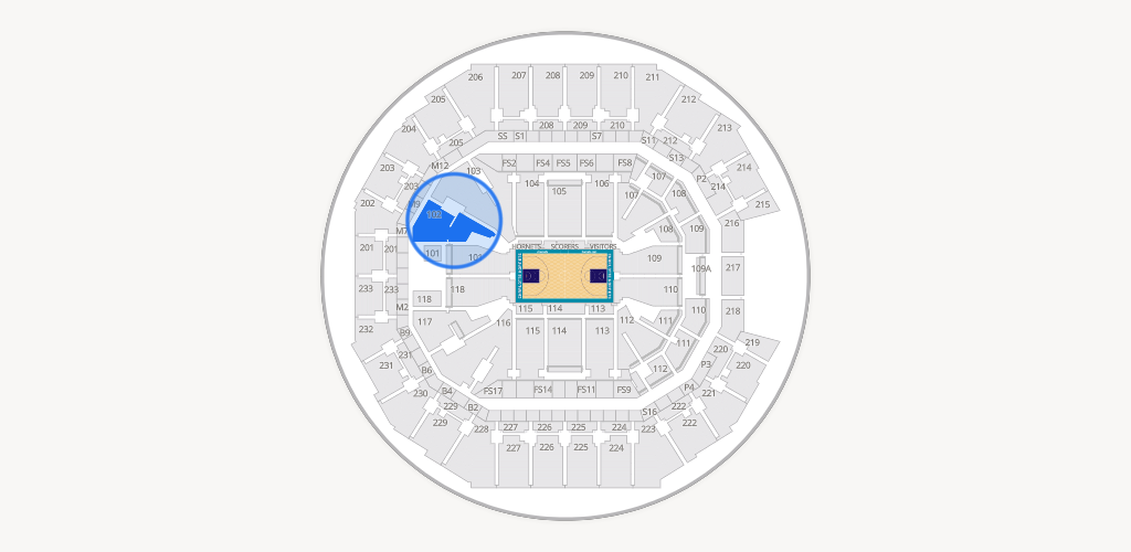 Spectrum Center - Charlotte Seating Chart