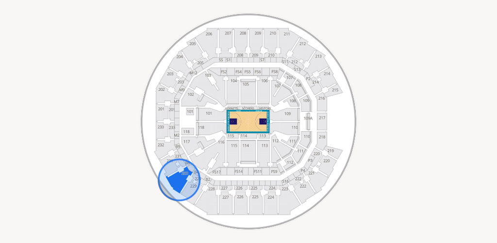 Spectrum Center - Charlotte Seating Chart