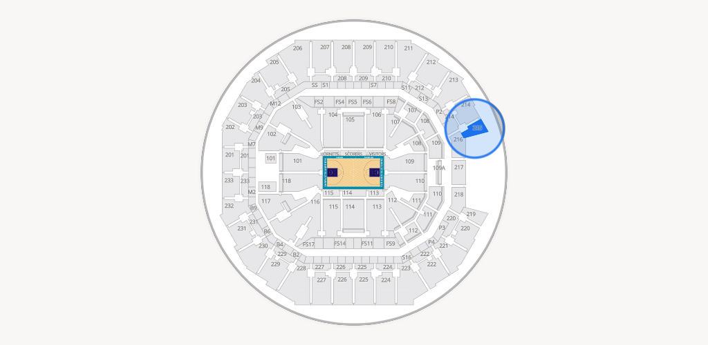 Spectrum Center - Charlotte Seating Chart
