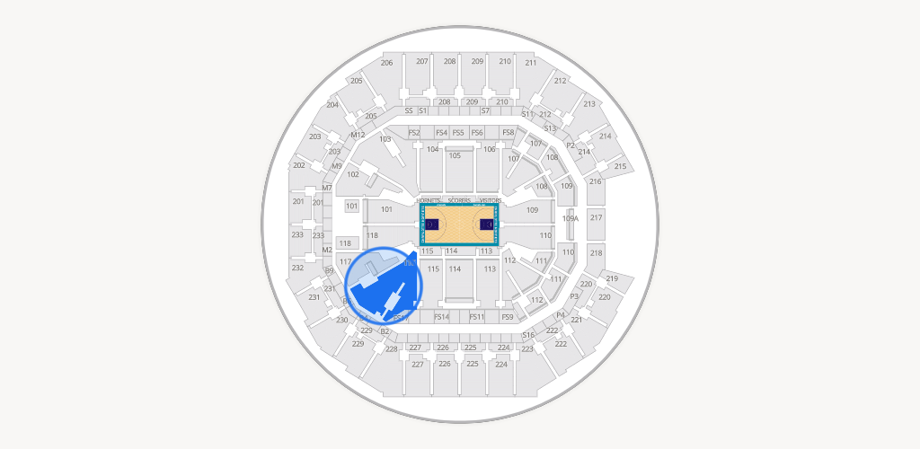 Spectrum Center - Charlotte Seating Chart