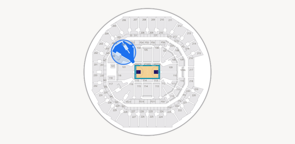 Spectrum Center - Charlotte Seating Chart