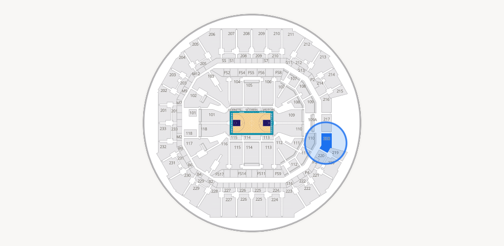 Spectrum Center - Charlotte Seating Chart