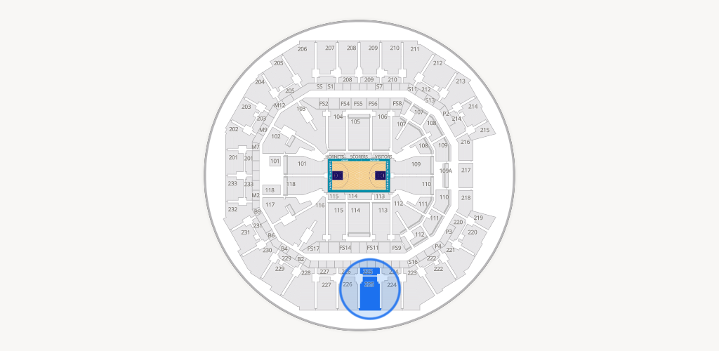 Spectrum Center - Charlotte Seating Chart
