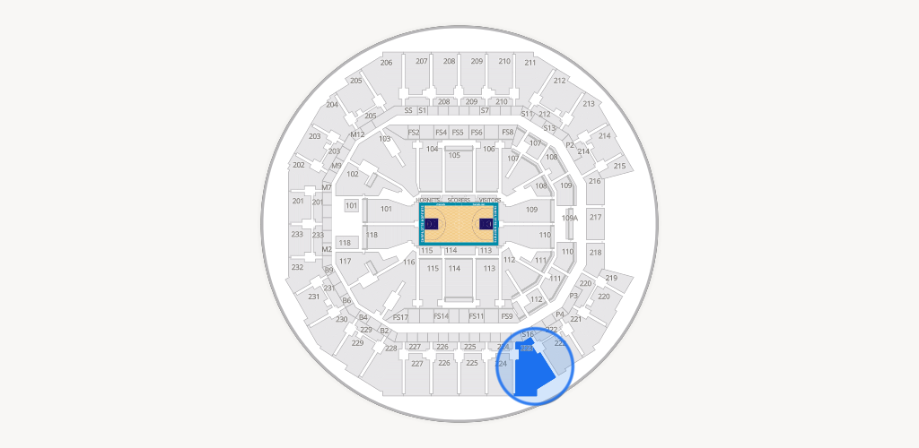 Spectrum Center - Charlotte Seating Chart