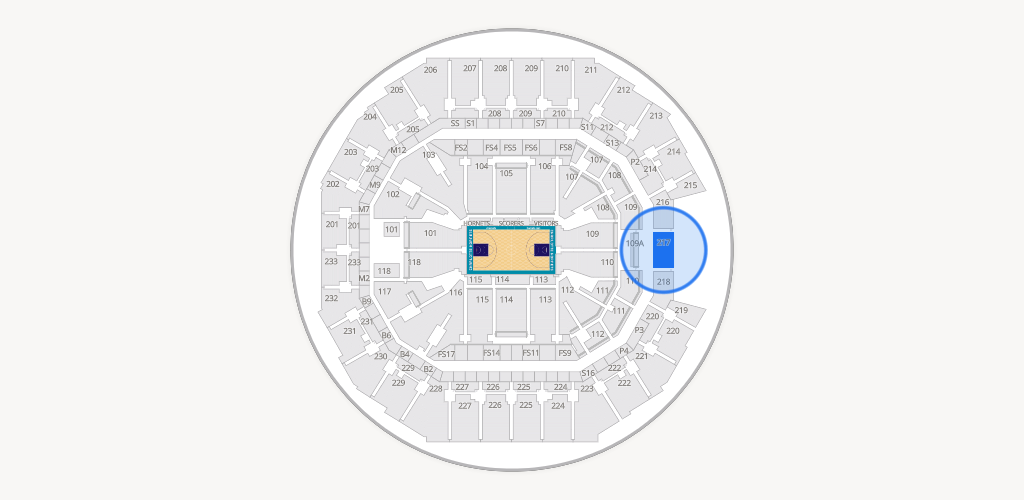 Spectrum Center - Charlotte Seating Chart