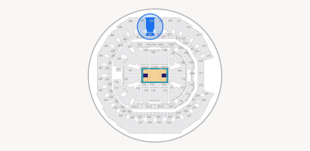 Spectrum Center - Charlotte Seating Chart