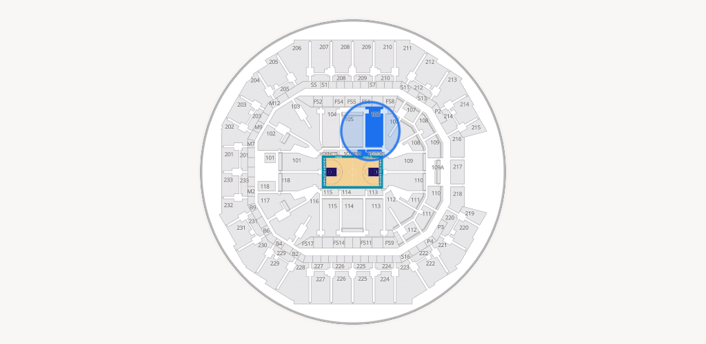 Spectrum Center - Charlotte Seating Chart