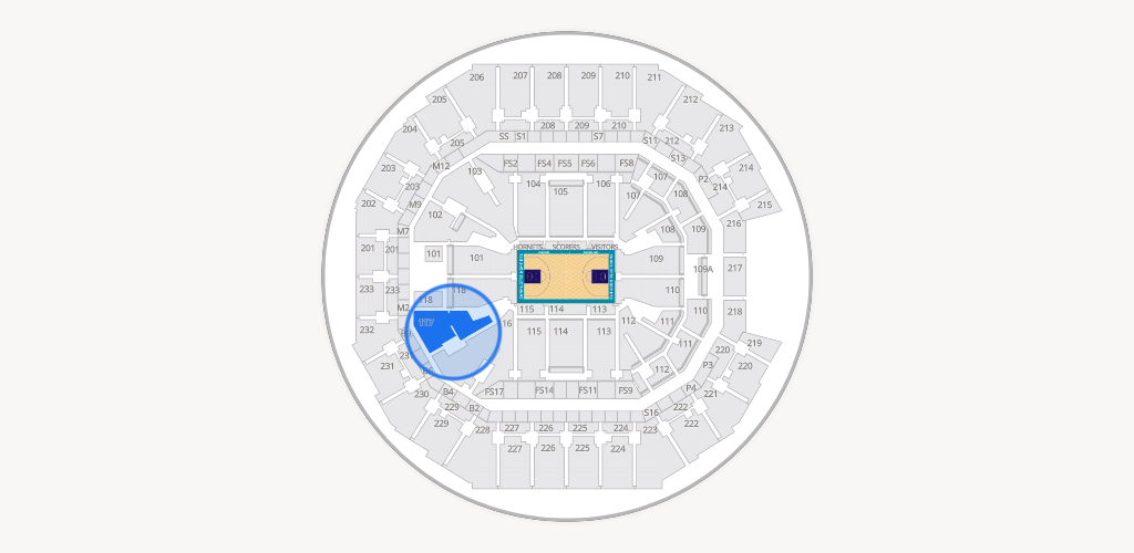 Spectrum Center - Charlotte Seating Chart