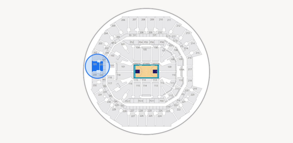 Spectrum Center - Charlotte Seating Chart